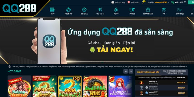 Dễ dàng thao tác với giao diện trực quan khi sử dụng app